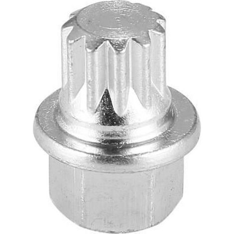 Écrou de roue X   1/11PT Acier Écrou de roue antivol Clé de démontage de vis pour VW pour Audi 1Pcs