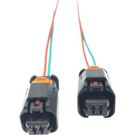 Compatible with BMW MINI engine fan coolant temperature sensor, thermostat and Haval ABS sensor connector. (1/5)