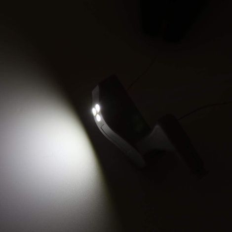 10 Stück universelle LED-Scharnierleuchte, LED-Wandleuchten, Nachtlichter, Scharnierlampe, Einbauleuchte (Kaltweiß) (1/4)