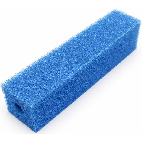 SunSun Schaumstoffpatrone fein 9,5 x 9,5 x 50 cm, 32 mm Innendurchmesser, mittlere Porung, Filterpatrone für bestehende Filtersysteme