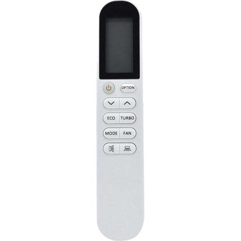 Telecomando universale per climatizzatori split inverter – compatibile con le marche più diffuse – design bianco elegante e funzionale (1/4)