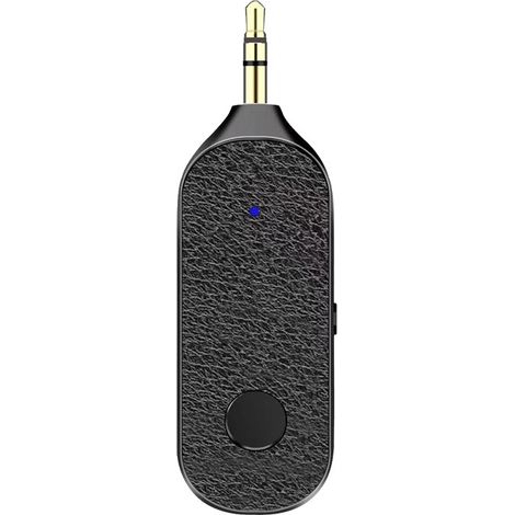 Émetteur-récepteur Bluetooth 5.1 noir, adaptateur Bluetooth auxiliaire 3 en 1 pour voiture, émetteur Bluetooth auxiliaire, récepteur Bluetooth auxiliaire pour kit mains libres (1/3)