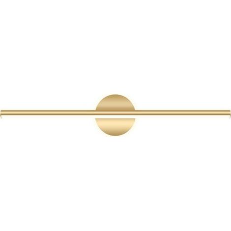 LED-Badezimmerspiegelleuchte, moderne Waschtischleuchte, Badezimmerleuchte, goldfarbene Metall-Wandleuchte für Badewanne und Waschtisch, 40 x 13 x 6 cm, warmes Licht, 10 W (1/5)