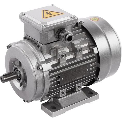 Moteur 0.75KW 380V Moteur triphasé 3 moteurs de groupe 1400r/min Aluminium (1/5)