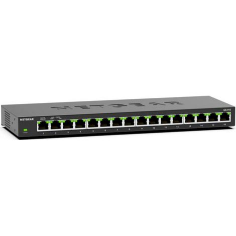 NETGEAR GS316-300EUS NETGEAR GS316v3 - Switch - unmanaged - 1 Switch réseau (1/5)