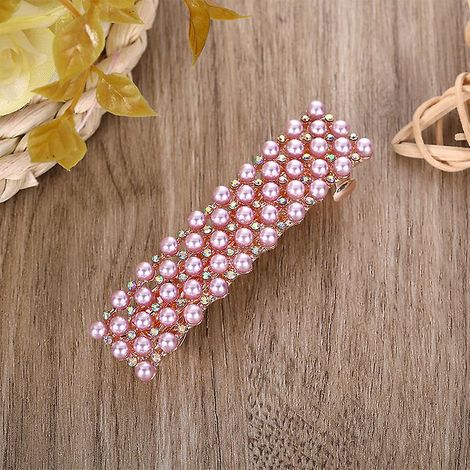Ensemble de pinces à cheveux en perles pour femmes et filles - Parfait pour les fêtes, les mariages et le quotidien (1/4)