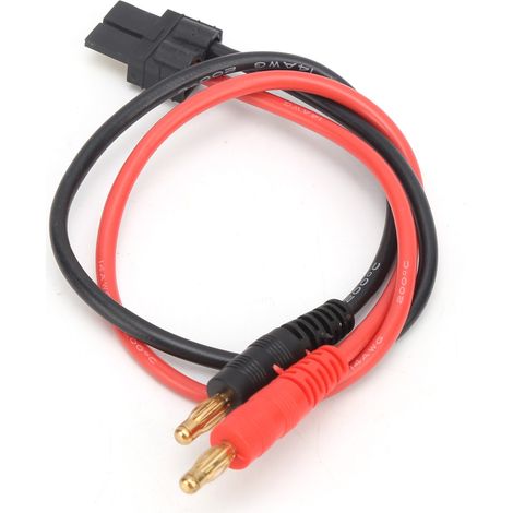 Connecteur banane 4,0 mm pour câble silicone TRX 14 AWG pour chargeur de batterie LiPo B6 (1/5)