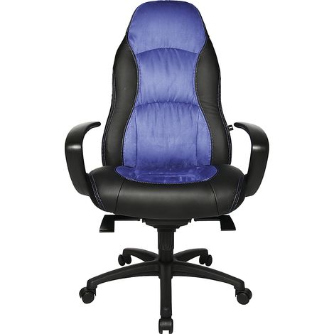 Topstar, Fauteuil direction, similicuir / microfibre, noir / (1/4)