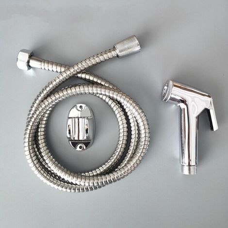 Pulvérisateur de bidet à main,douchette WC multifonctions en ABS,pulvérisateur de toilette pour hygiène intime (1/4)