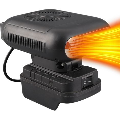Il s'agit d'un radiateur soufflant avec un élément chauffant à température constante, deux ports USB et compatible avec les batteries BL1830, BL1850, BL1840, BL1845, BL1815, BL1820 et BL1860B. (1/5)