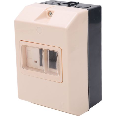 Boîtier de disjoncteur étanche, résistant à l'usure, avec fonction de rejet de la paume, en ABS. Boîtier de protection de distribution.