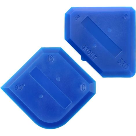 Ensemble de 2 outils pour mastic silicone pour sol de salle de bain F