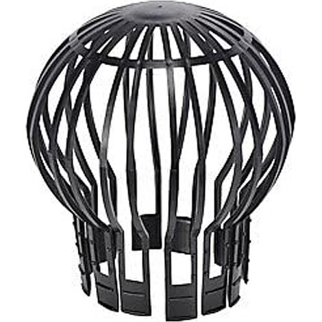 BRAVIX Lot de 4 crapaudines pour gouttière d’environ 12,5 x 14,5 cm (diamètre x hauteur) (1/5)