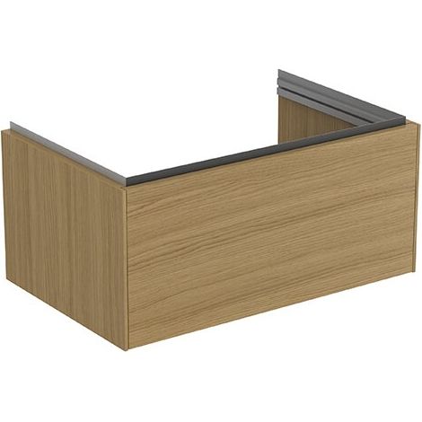 Meuble bas MWT-Conca 1 tiroir 800x505x375mm Chêne clair (1/2)