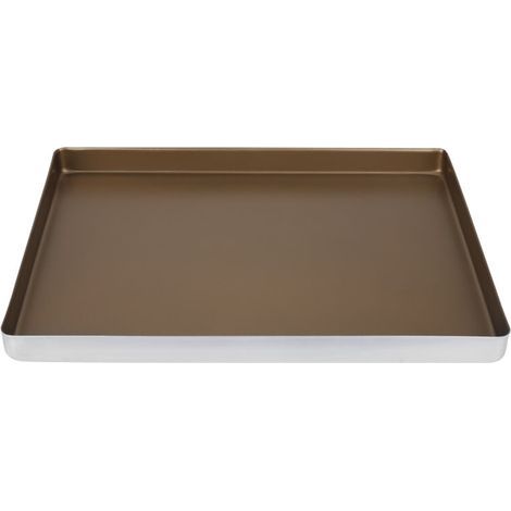 Backbleche, Bratbleche, Aluminiumlegierung, 40 x 30 x 3 cm, Kuchen-/Keksblech (1/5)