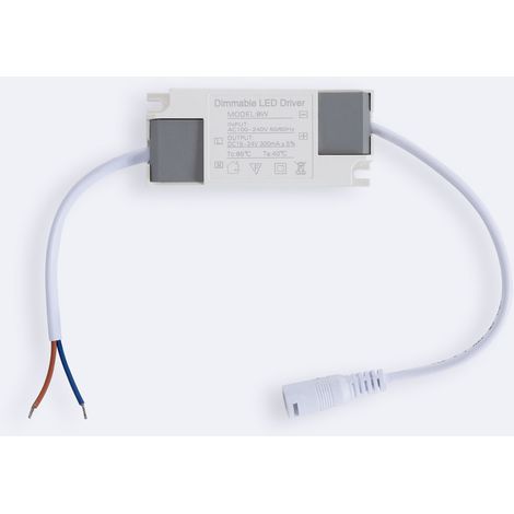 Driver Dimmable TRIAC 100-240V Sortie 15-24V DC 300mA 8W