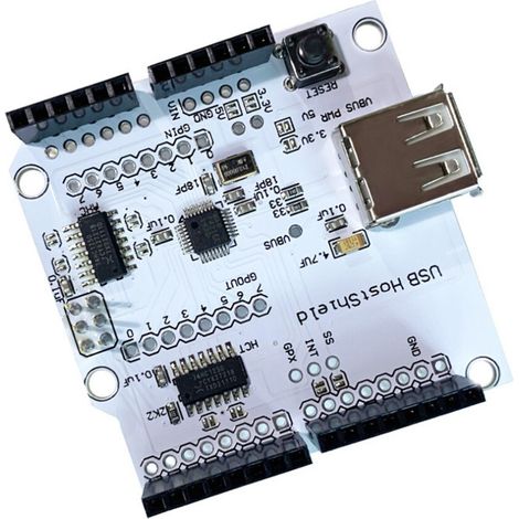 Compatible con MAX3421 USB Host Shield 2.0, MEGA ADK, Android ADK, placa de módulo electrónico DIY (1/3)