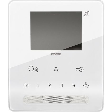 Monitor Videocitofono 7558 sostituisce Tab elvox 7539 Free vivavoce bianco (1/3)
