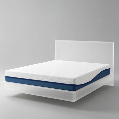 Materasso 160x200 cm in memory foam, fodera sfoderabile e lavabile (1/5)
