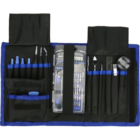 Tournevis Multifonction 75 en 1 pour Réparation Téléphone, Tablette et PC - Kit d'Outils de Maintenance (1/5)