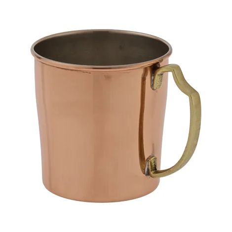 Bierkrug, Bierseidel - 0.55 L, Kupfer-Zinn, Handgefertigt