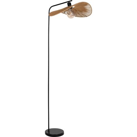 Lampadaire Siruela, lampe de salon bohème sur pied, luminaire style (1/3)