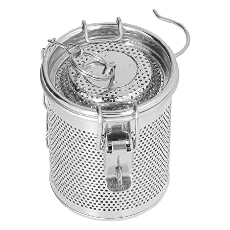 Sachet D'Assaisonnement en Acie Inoxydable Infuseu à thé Filte à épices Polyvalent Passoie à Assaisonnement (0.3L)