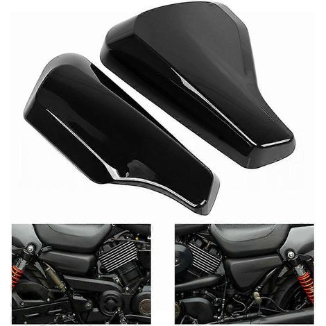 Tapas laterales izquierda y derecha para la batería de Harley 2014-2018 750 Street 750 Rod XG500 XG750 (1/5)