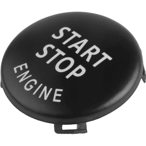 Cache de remplacement pour bouton Start/Stop et contacteur d'allumage, compatible avec BMW X1, X3, X5, X6, Z4 (E84, E70, E89) et Séries 1, 3, 5 (E87, E90, E92) (1/4)