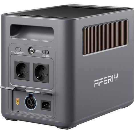 Générateur électrique portable - AFERIY - P180 Pro - 1800W - 1024Wh extensible à 5120Wh - Recharge 36 min, APP,UPS