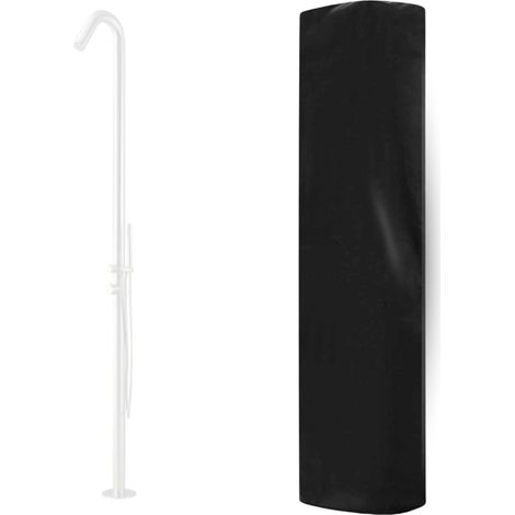 Custodia protettiva doccia esterna impermeabile antivento rivestimento anti uv modello leccio - confezione 1
