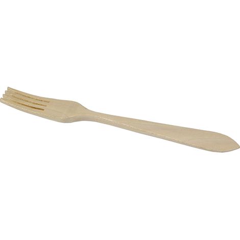 TENEDOR MADERA 30 cm //