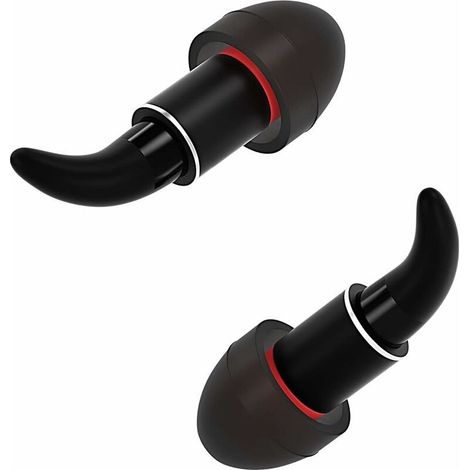 Bouchons d'oreilles antibruit pour le sommeil - Bouchons d'oreilles antibruit, bouchons d'oreilles en silicone super doux (1/5)