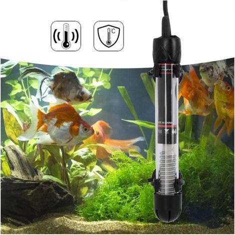 Chauffe-eau d'aquarium - HX-906 - 25W - Submersible - Double protection étanche (1/4)