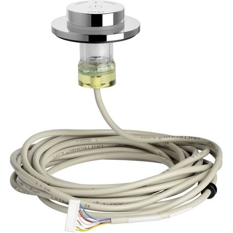 Viega Bedienelement Dusche 9121.4 für Nass- und Trockenbau, PC, Drehknopf Messing verchromt (1/3)