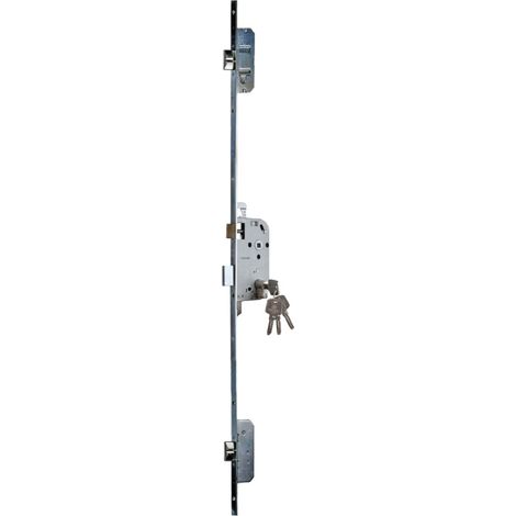 Bricard – Serrure à larder 3 points A2P 8161 – Longueur 2040mm – Têtière 18mm – Entraxe 70mm – Protection contre l'effraction