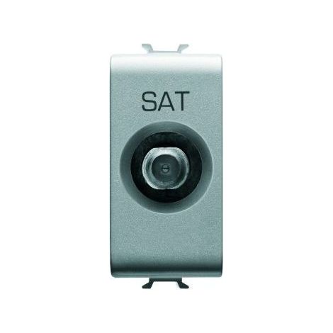 PRISE TV/SAT 1M DIR. CONNEC. F-FEM TIT GEWISS GW14371 (1/2)