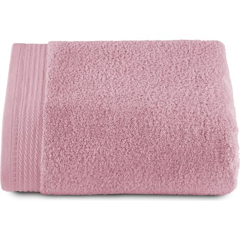 Grandes Serviettes de Bain - 1 Grande Serviette de Douche - 100 x 150 cm - 100% Coton - 600 grammes - Corail (1/5)