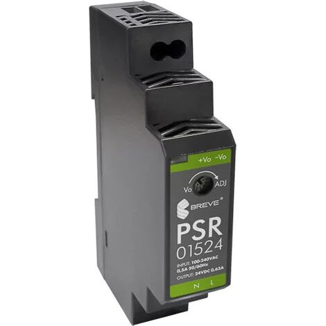 Schaltnetzteil PSR 01524 230/24VDC 0,63A 15W für DIN-Schiene, Uzas: 85-26 (1/3)