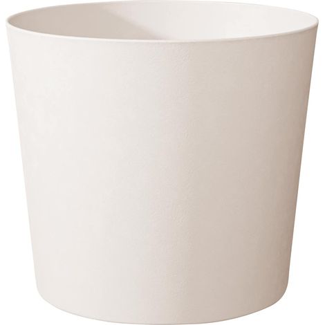 Poétic ELEMENT Blumenkübel Conical Weiß Ø 25 cm - Kunststoff (1/2)