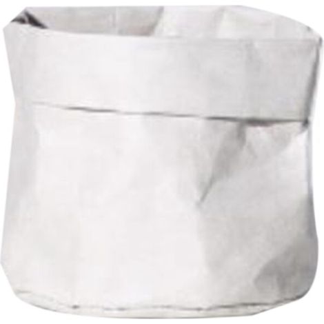Filiyano-Pot de fleurs gris pour plantes succulentes, en papier kraft lavable, idéal pour le bureau. Pots de fleurs créatifs, réutilisables et (1/5)