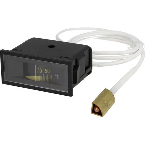 Thermomètre à distance avec échelle jaune