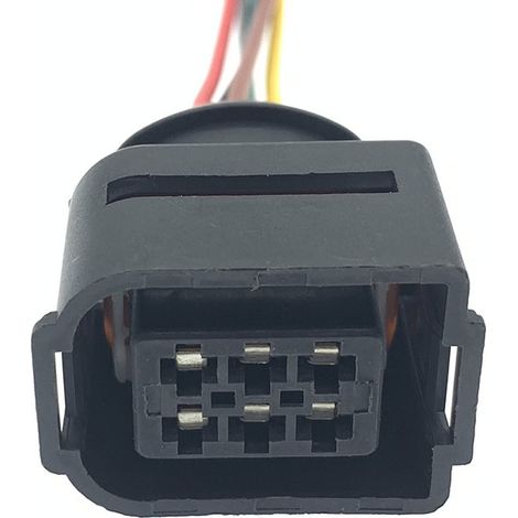 3B0959384 is a waterproof automotive wiring harness connector plug (3B0 959 384). (1/5)