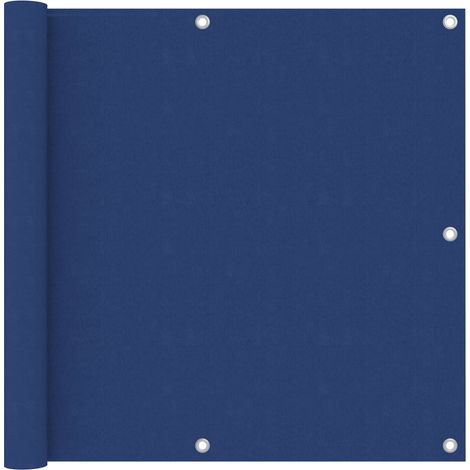 Écran de balcon Bleu 90x600 Tissu Oxford (1/5)