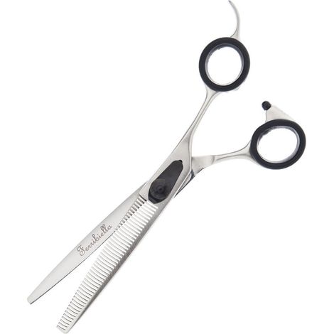 Forbice professionale dentata fine in acciaio inox da 46 denti per cani e gatti