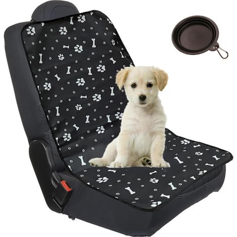 Front Seat Cover for Dogs, Anti-Scratch Waterproof Front Car Seat Cover for Dogs, Universal Protector for Pet Car Seat (1/5)