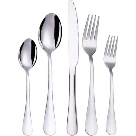 Silver cutlery set, 20 pieces (serves 4) (1/4)