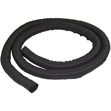 StarTech.com Guaina Coprifili per Gestione cavi da 4,6m - Avvolgicavo flessibile a spirale - Ø 1,0-1,5 - Guaina espandibile - Gestione dei cavi in poliestere/Protezione/Rivestimento - Organizzatore di (1/5)