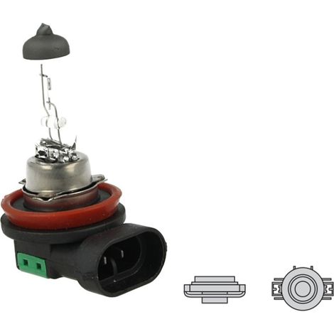 Coppia lampade alogene H16 12V 19W PGJ19-3 clear per fendinebbia Renault Captur (1/3)