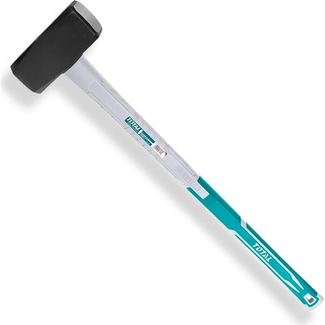 1 - Massette De Maçon - Tête En Acier Au Carbone - Démolition Et Construction - Manche Ergonomique En Fibre - Pour Professionnels Et Bricoleurs - Noir - 90x5 Cm
